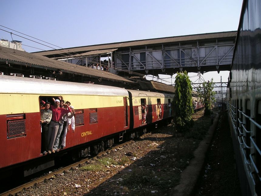 印度孟买火车