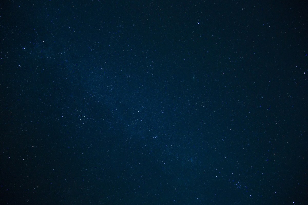天空、夜、黑暗免費圖片
