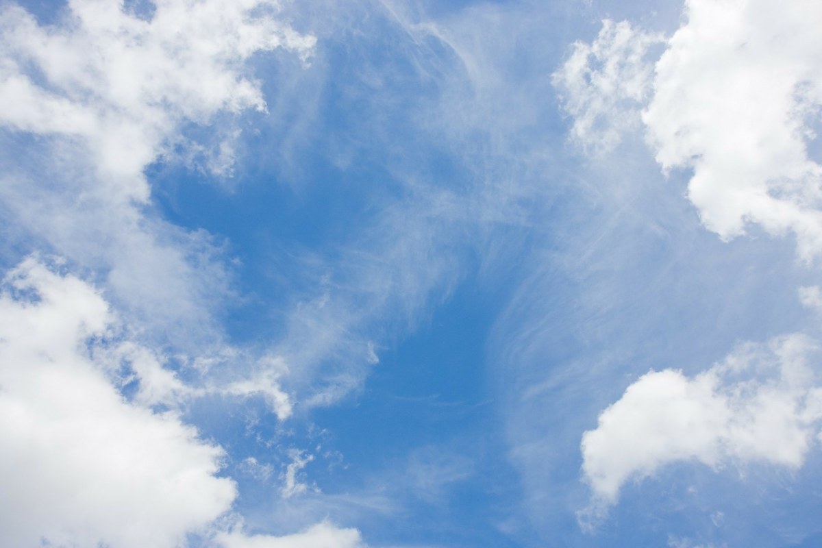 天空、蓝色、云免费图片