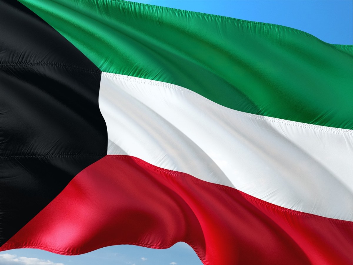 国际,国旗,科威特