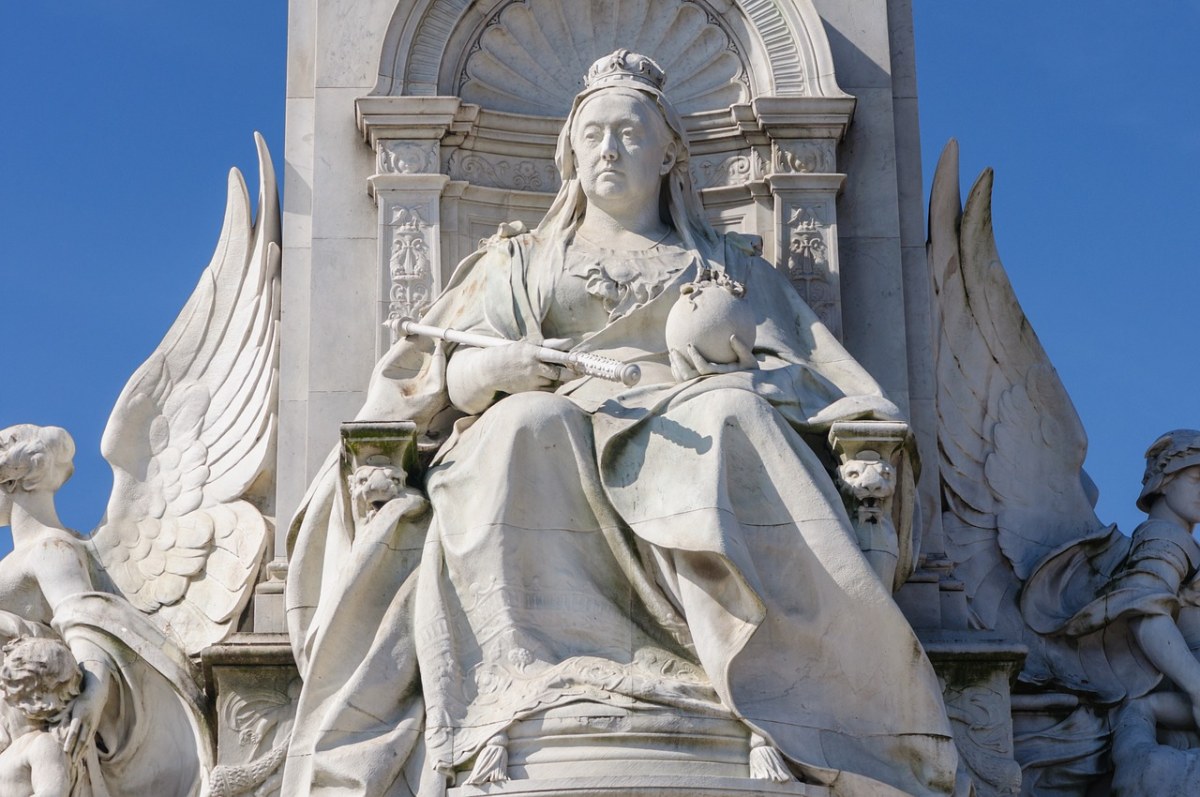 维多利亚女王,雕像,伦敦