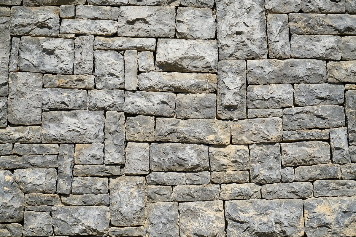 石头,墙,砖