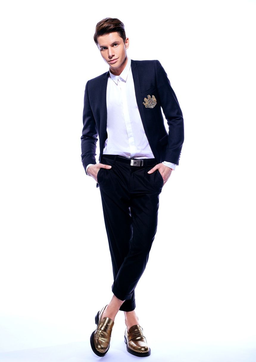 男人穿西装,服装,男子