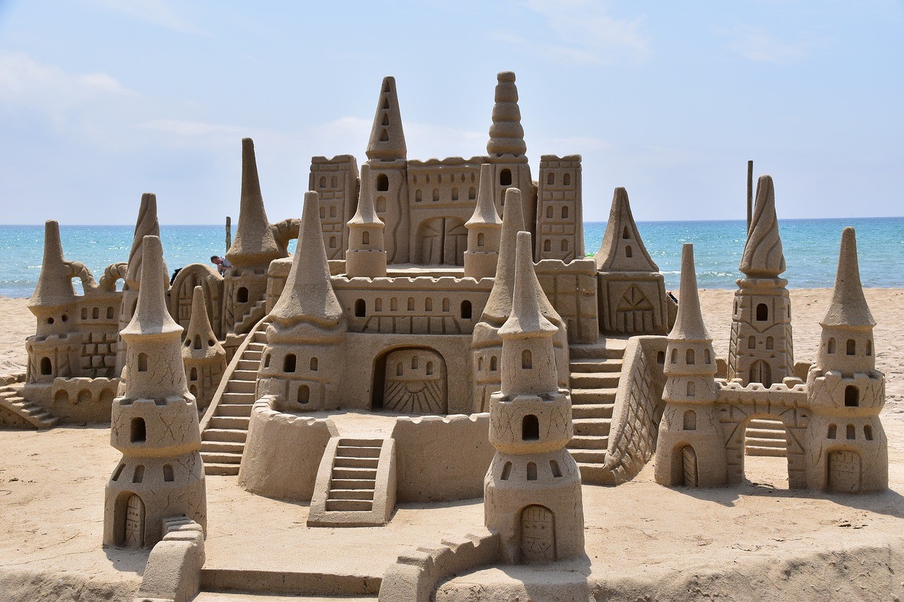 沙子城堡,砂