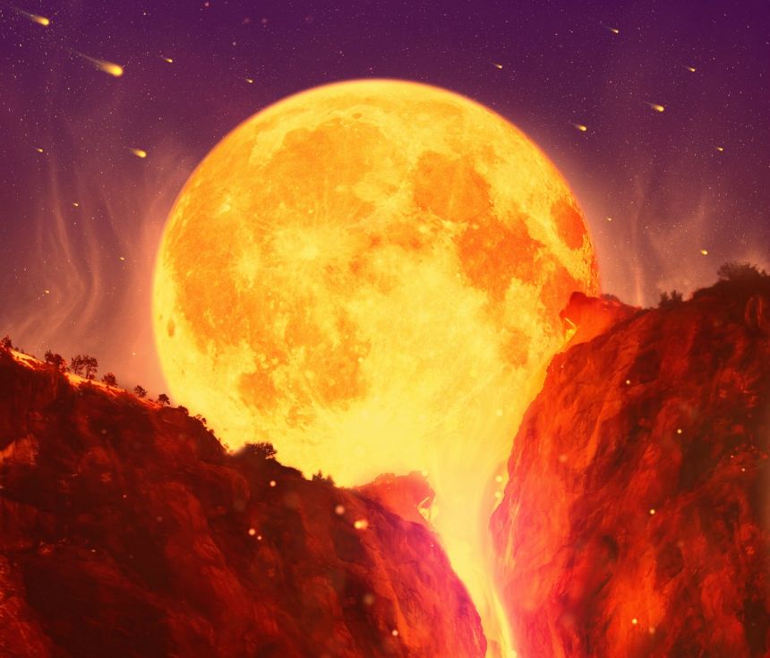 火山,流星,彗星,世界末日