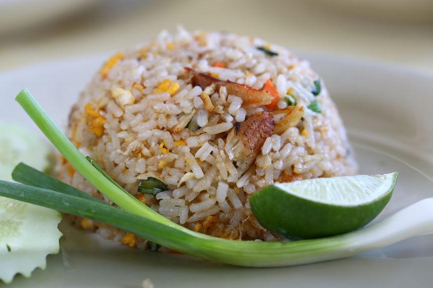 炒饭,泰国食品,泰国美食