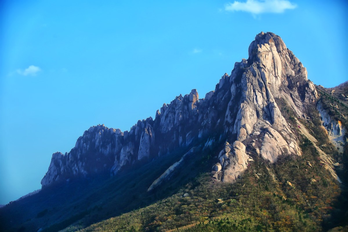山、Seoraksan、蔚山岩、风光免费图片