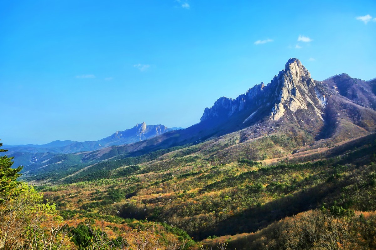 山、Seoraksan、蔚山岩、风光免费图片
