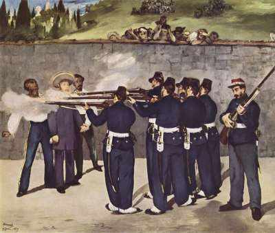 The Execution of the Emperor Maximilian of Mexico