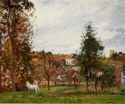 Landscape With A White Horse In A Field, L'Ermitage