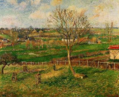 Landscape, Fields, Eragny