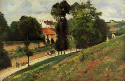 The Saint Antoine Road at l'Hermitage, Pontoise