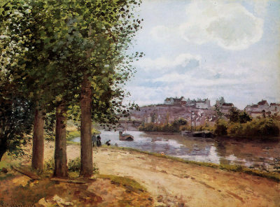 Pontoise banks of the Oise