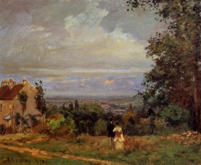 Landscape near Louveciennes