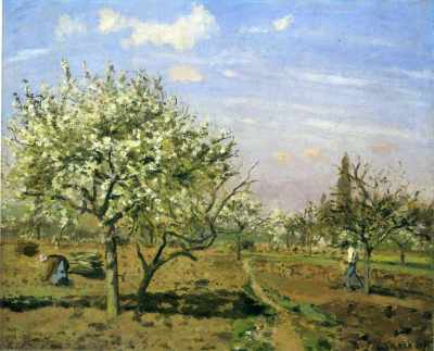 Orchard in Blossom, Louveciennes