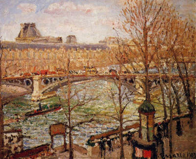 The Pont du Carrousel, Afternoon