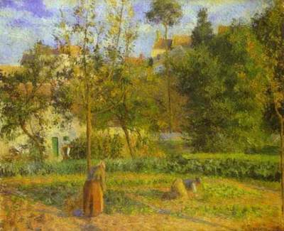 Vegetable Garden at Hermitage near Pontoise