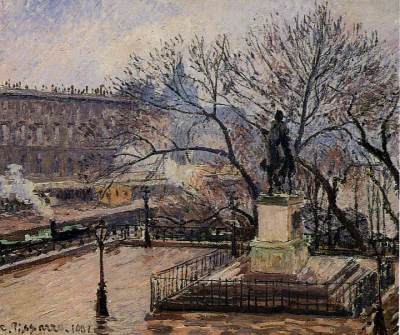 The Raised Tarrace of the Pont Neuf and Statue of Henri IV