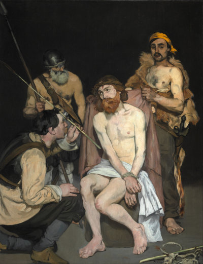 Jesus mocked by the Soldiers