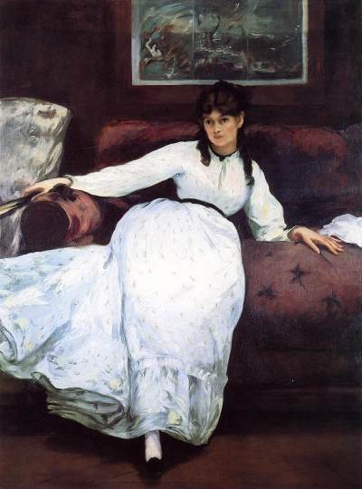 The Rest, portrait of Berthe Morisot