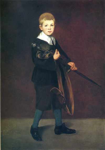 Boy with a sword