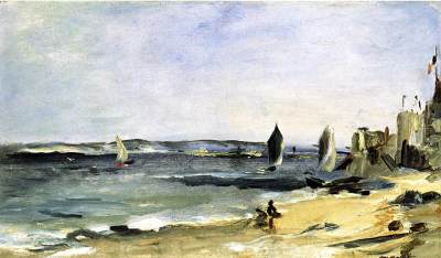 Seascape at Arcachon (Arcachon, beautiful weather)