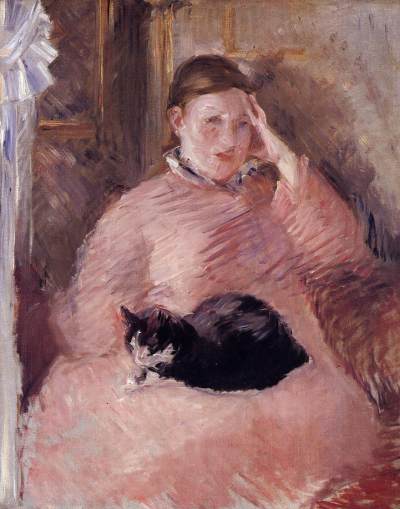 Woman with a Cat