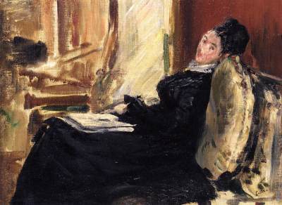 Young woman with a book