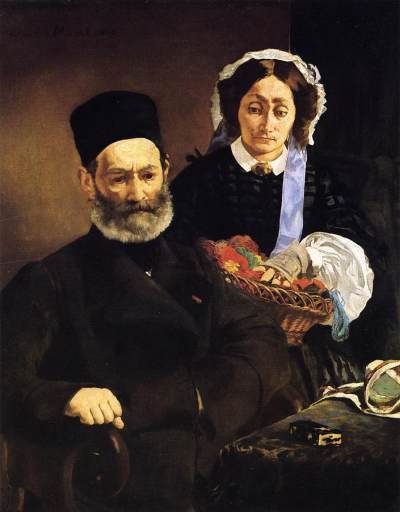 Portrait of Monsieur and Madame Auguste Manet