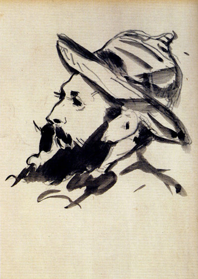 Head of a Man (Claude Monet)