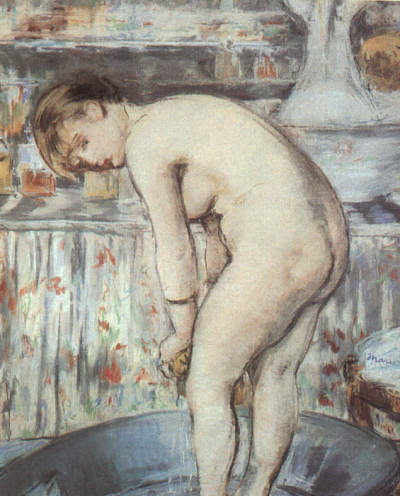 Woman in a tub