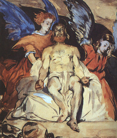 Study to "Dead Christ with Angels"