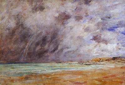 Le Havre. Stormy Skies over the Estuary.