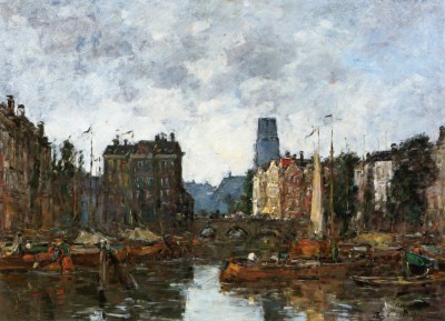 Rotterdam, the Pont de la Bourse
