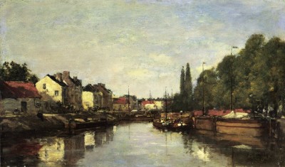 Brussels, the Louvain Canal