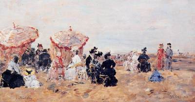 Beach Scene, Villers