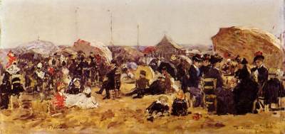 Beach at Trouville