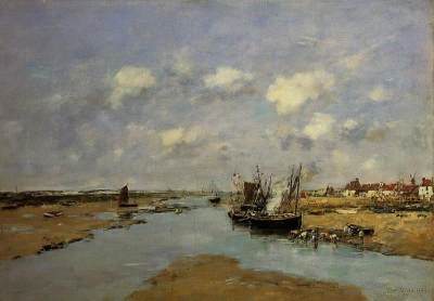 Etaples, La Canache, Low Tide