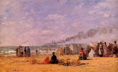 The Beach at Trouville