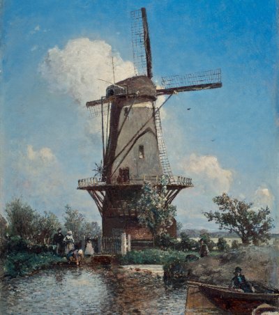 A Windmill near Delft