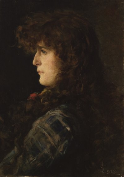 Head of a woman