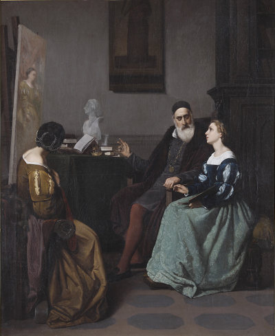 Titian and Irene of Spilimbergo