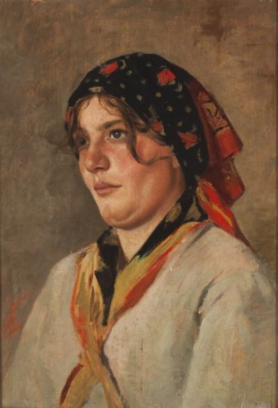 Peasant woman from Gabbro