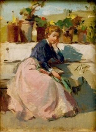 Girl reading