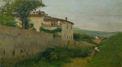 Villa Batelli along the Affrico river