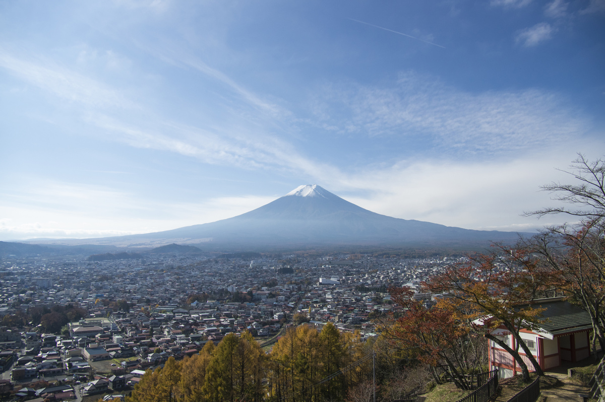 日本富士山全景图片免费图片