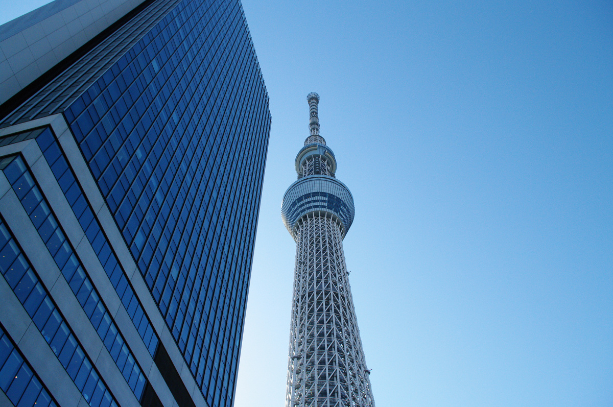 日本东京晴空塔(天空树) 4672×3104免费图片
