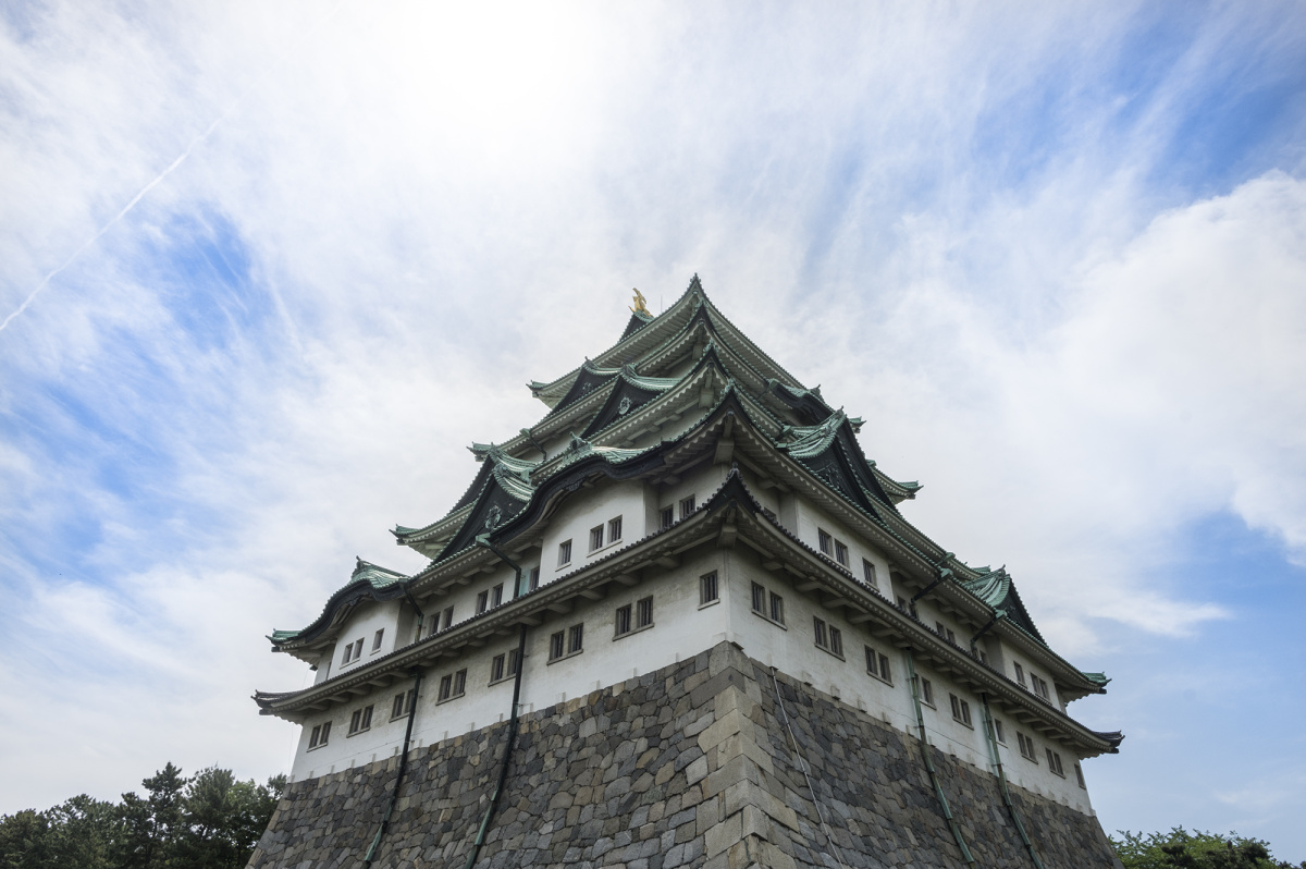 日本名古屋城天守阁城堡免费图片