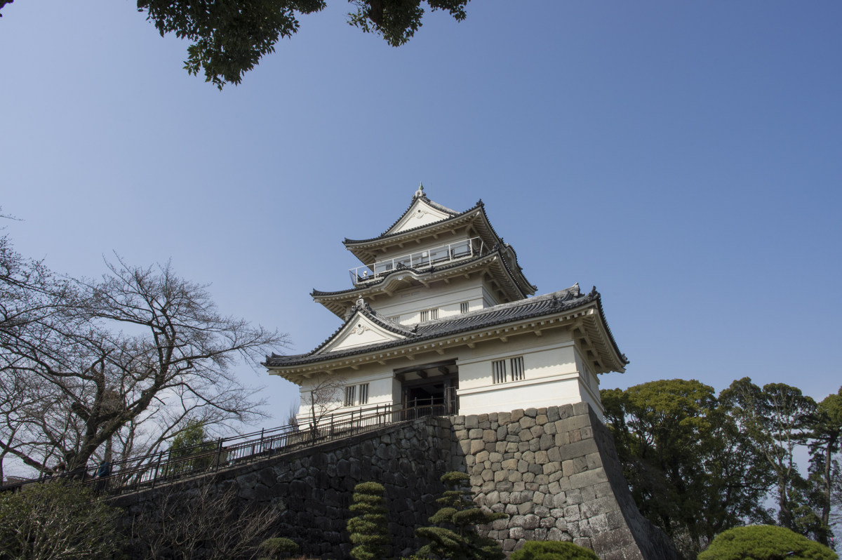 日本小田原城天守阁建筑 免费可商用图片 Cc零图片网