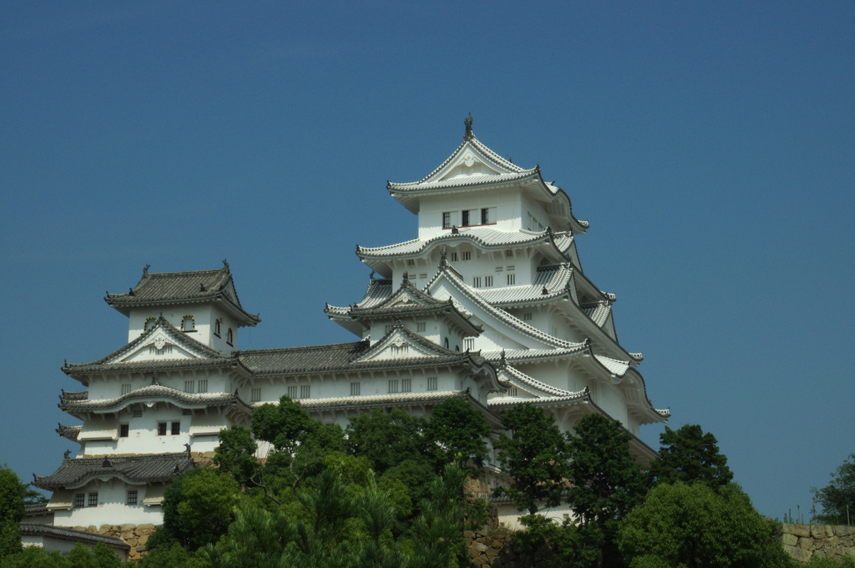日本姫路城天守阁城堡图片免费图片